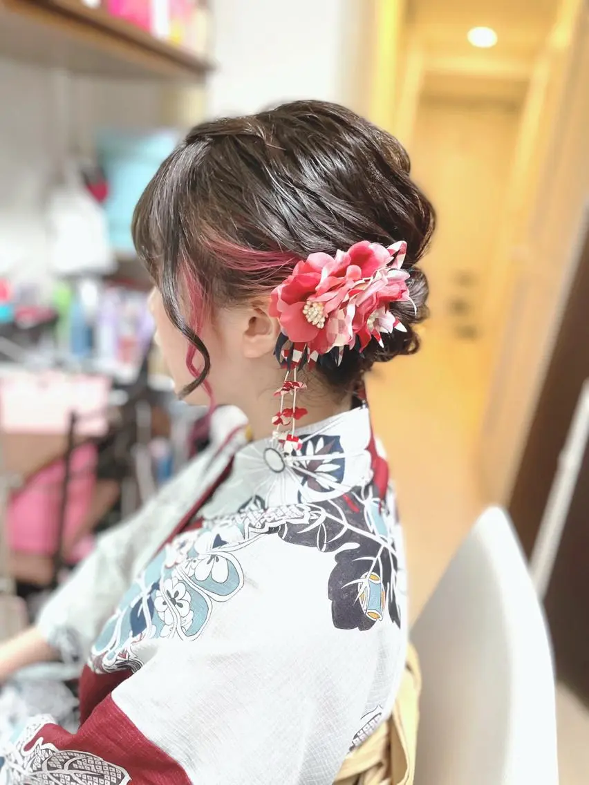 ヘアアレンジ ヘアセット イーチブライト EachBrightのその他イメージ
