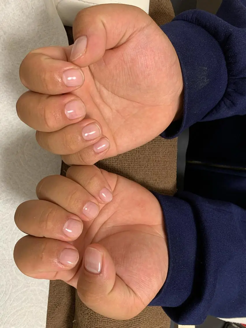 ネイル クリアネイル メンズネイル 💎JADE💎 安田沙也香のネイルデザイン