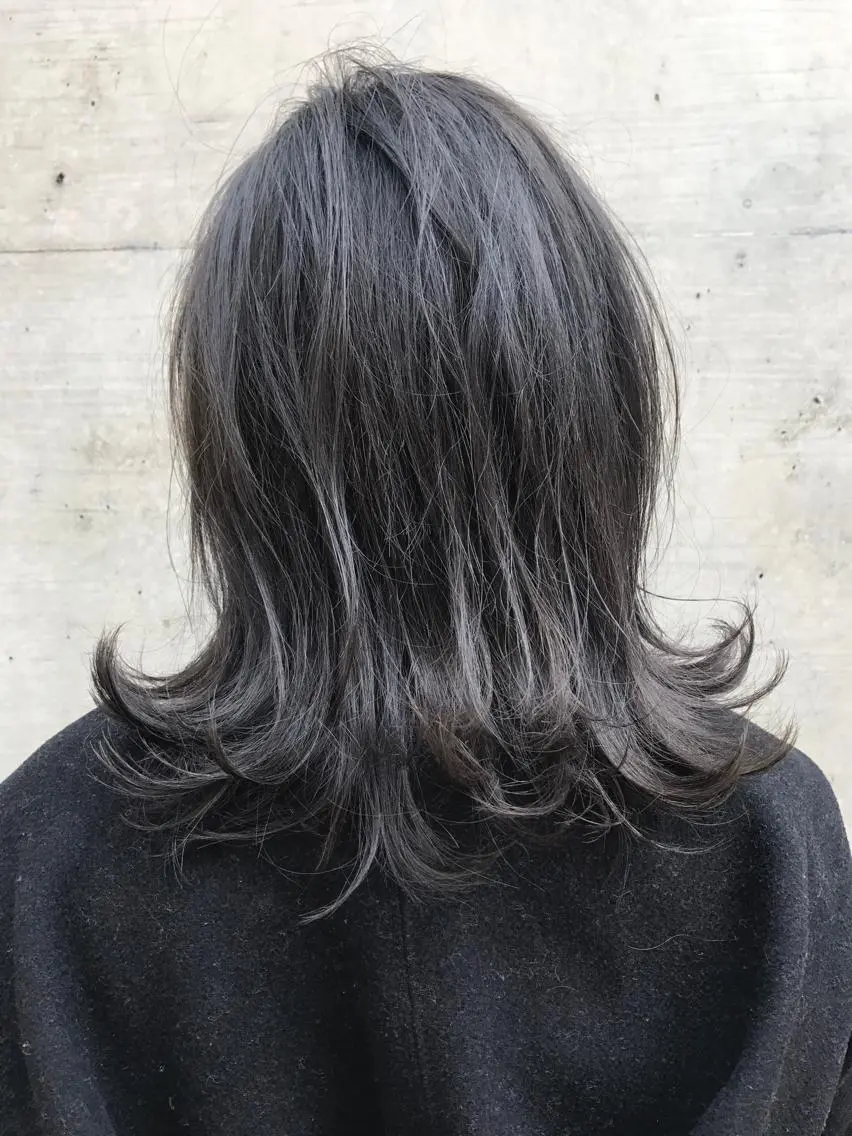 ミディアム カラー ヘアカラー 店長担当🌟 矢吹ガブリエル🌟のヘアスタイル