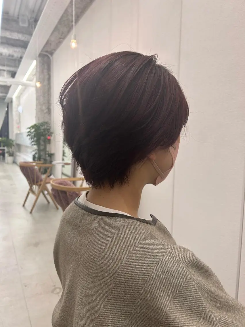 ショート カット ヘアカラー トリートメント 名古屋/久屋大通 /不破新のヘアスタイル