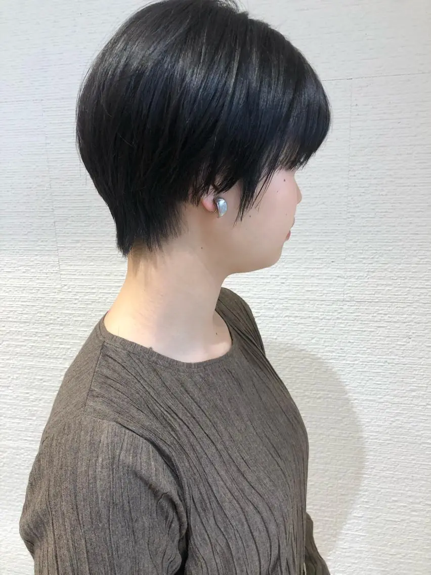 ショート 三鷹で1番ショート ボブをカットする新谷のヘアスタイル