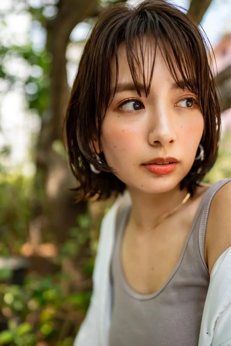 ミディアム カラー カット ヘアカラー トリートメント 🉐レイヤー/塩見 弘樹🉐渋谷のヘアスタイル