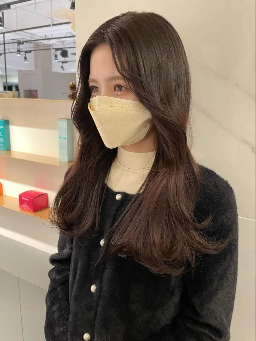 カラー アッシュ アッシュブラウン ブラウンカラー 石山 洸平のヘアスタイル
