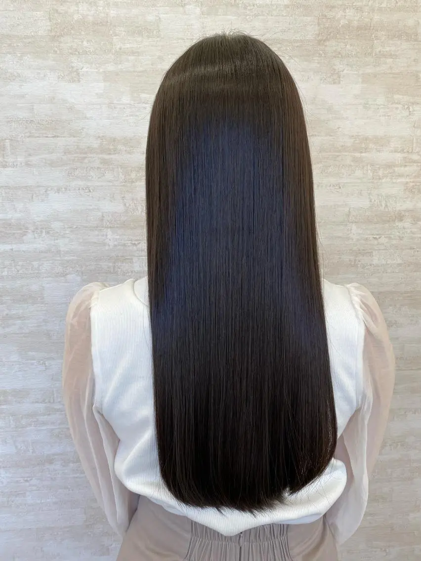 ロング 髪質改善 トリートメント トリートメント 髪質改善&ヘアケア 永山若奈のヘアスタイル