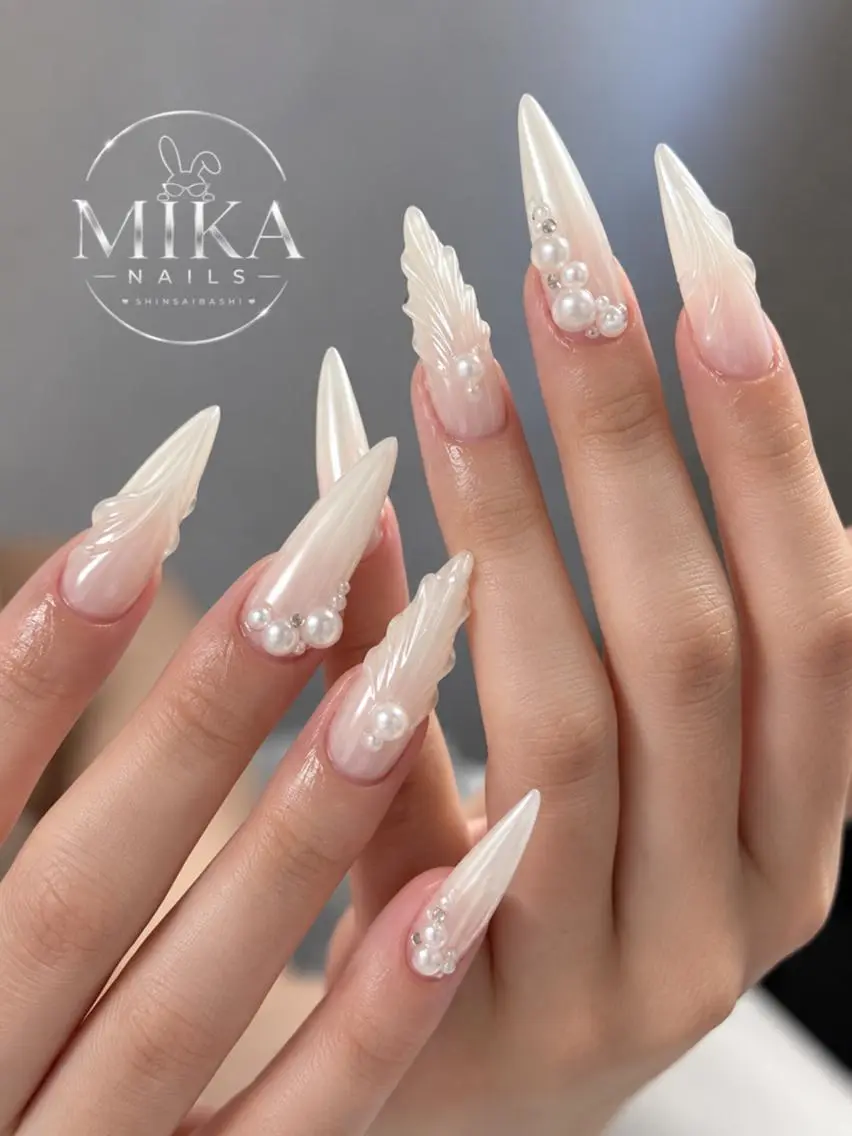 ネイル アートネイル チークネイル ドット フットネイル フレンチネイル ハンドネイル Mika Nailsのネイルデザイン