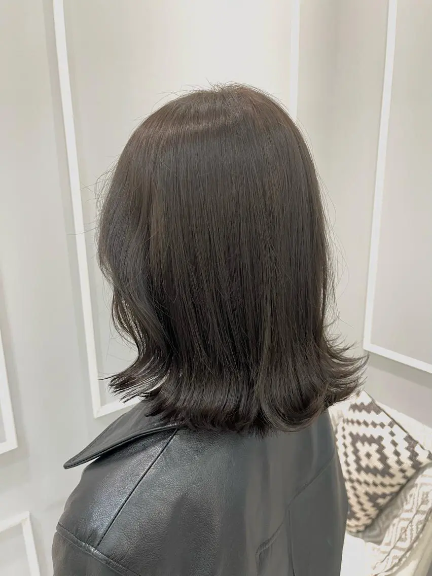 ミディアム 🤎𝐌𝐚𝐨⌇ お悩み解決美容師🤎のヘアスタイル