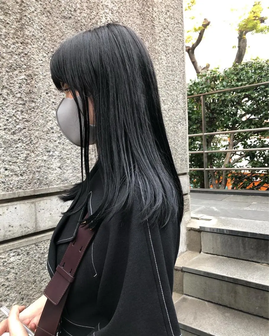 セミロング カラー ヘアアレンジ ヘアカラー トリートメント メンズ特化✂️栗原 侑也のヘアスタイル