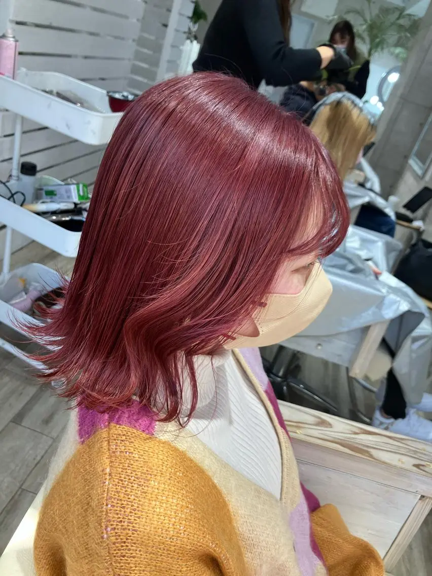 ミディアム 中野 雄也のヘアスタイル