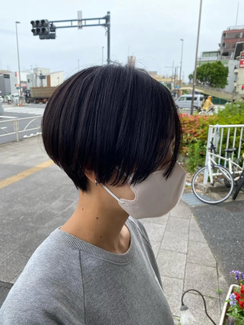 カラー 透明感カラー 板橋 島村美咲のヘアスタイル