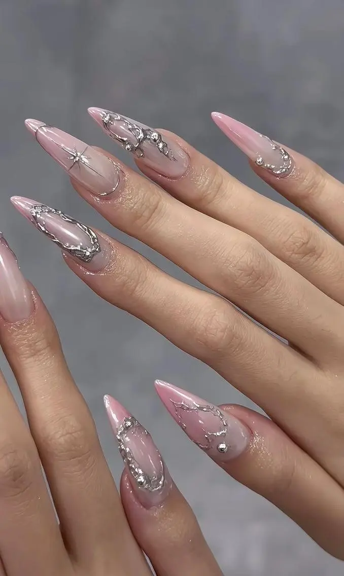 ネイル フットネイル ジェルネイル マグネットネイル パラジェル ワンホンネイル MaiBeauty Niのネイルデザイン
