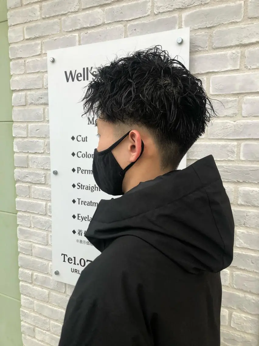 パーマ パーマ 奈良市／尼ヶ辻 谷川和也のヘアスタイル