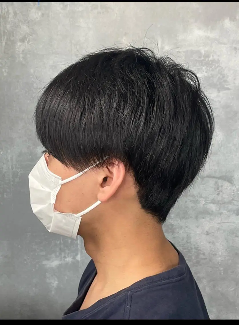 メンズ マッシュ 前川 海斗のヘアスタイル