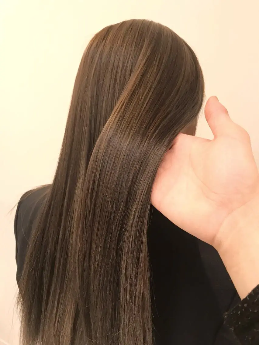 ロング カラー トリートメント シールエクステ⭐️ オオミタクヤのヘアスタイル