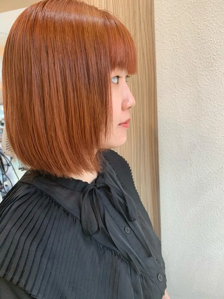 ミディアム カラー ヘアカラー トリートメント ヘアセット 🌸スタイリスト 山浦美恵のヘアスタイル