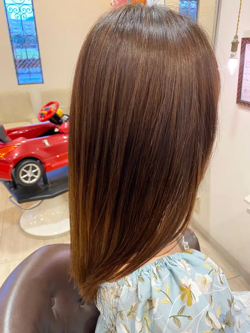 セミロング パーマ unpeuhair/ 宮岡　光希のその他イメージ