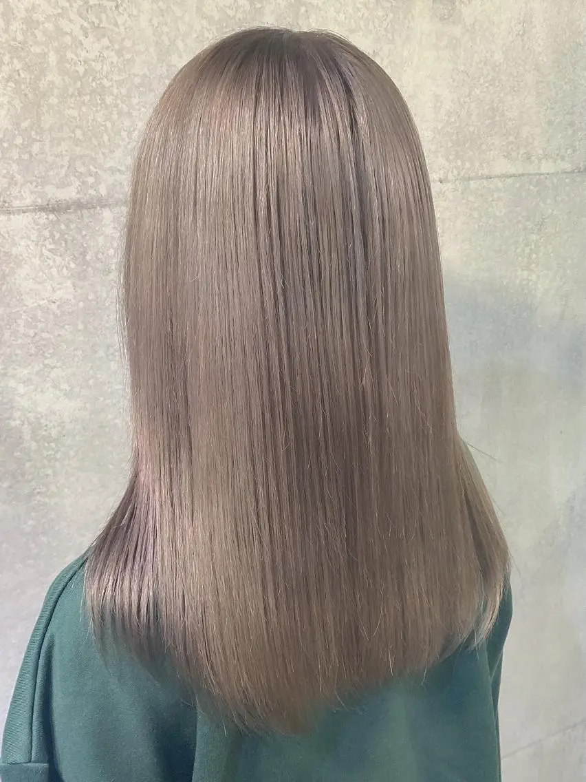 カラー ✨ブリーチなしカラー ×髪質改善✨松村 潤のヘアスタイル