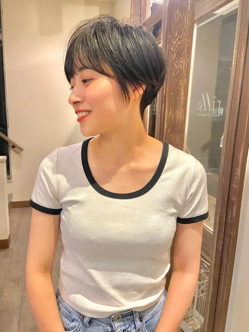 ショート ショートヘア特化 石附隼士のヘアスタイル