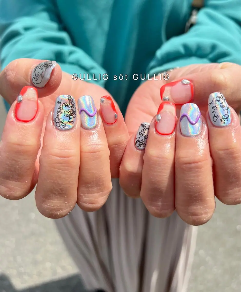 ネイル ハンドネイル フットネイル GULLIG söt GULLIGのネイルデザイン
