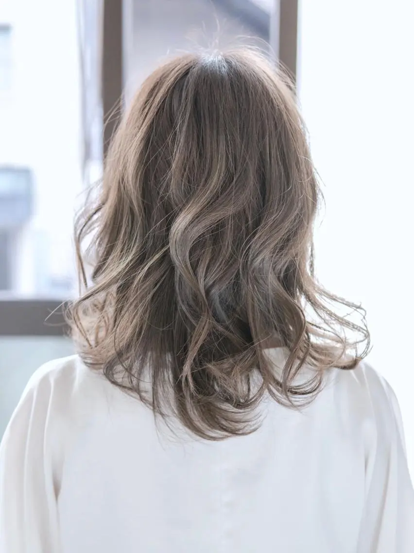 セミロング 永野 良一のヘアスタイル