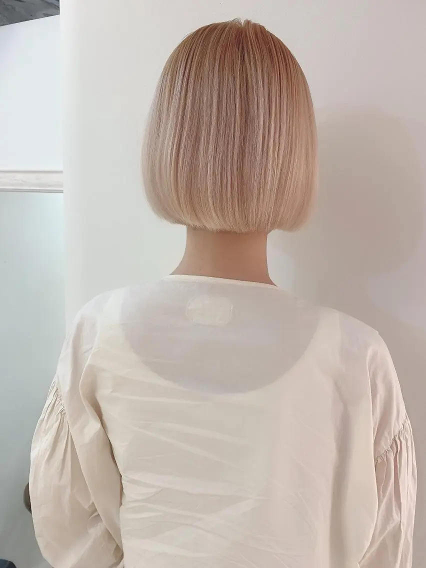 ショート カラー ヘアカラー トリートメント なりたいが叶う ながしまじゅんきのヘアスタイル