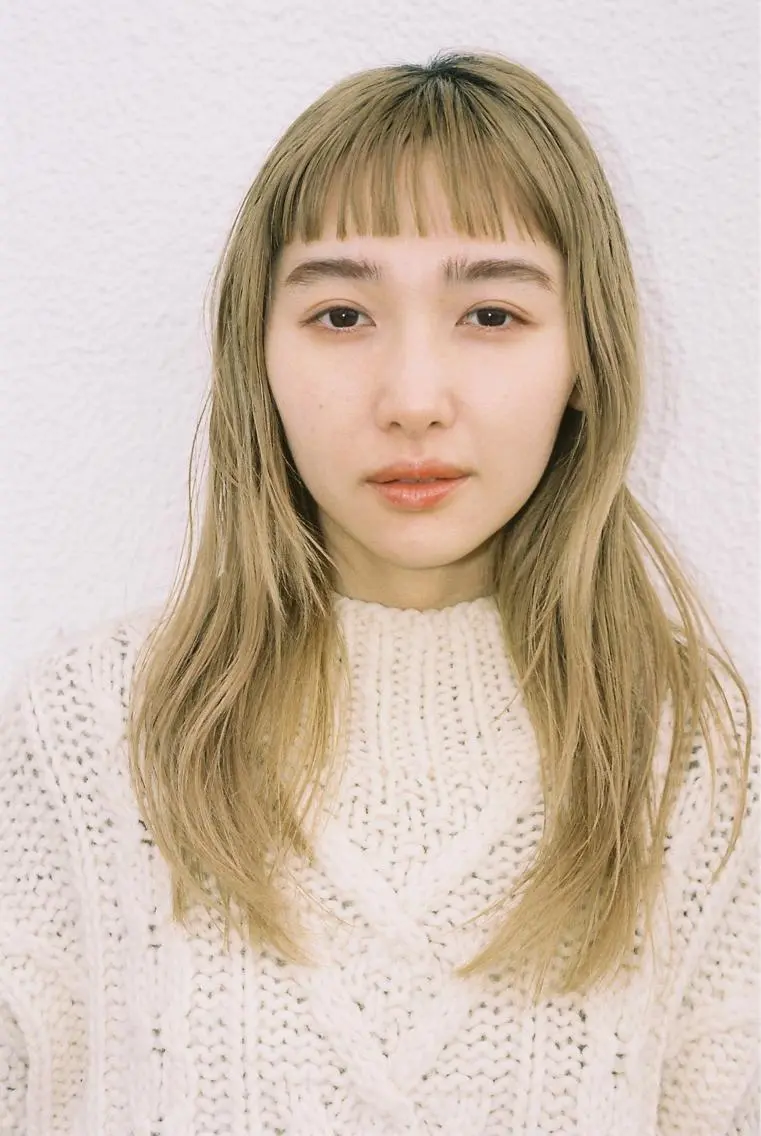 ミディアム カラー 小森 優哉のヘアスタイル