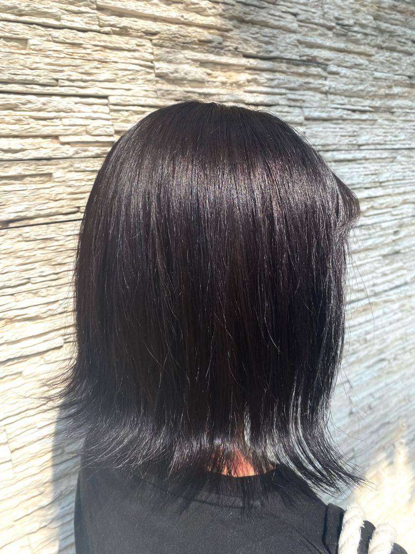 ミディアム ヘアカラー 似合わせが得意 村松慧汰のヘアスタイル