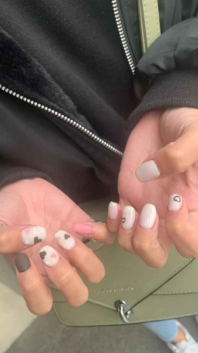 ネイル ハンドネイル なぽ ❤︎長さだし / 韓国nailのネイルデザイン