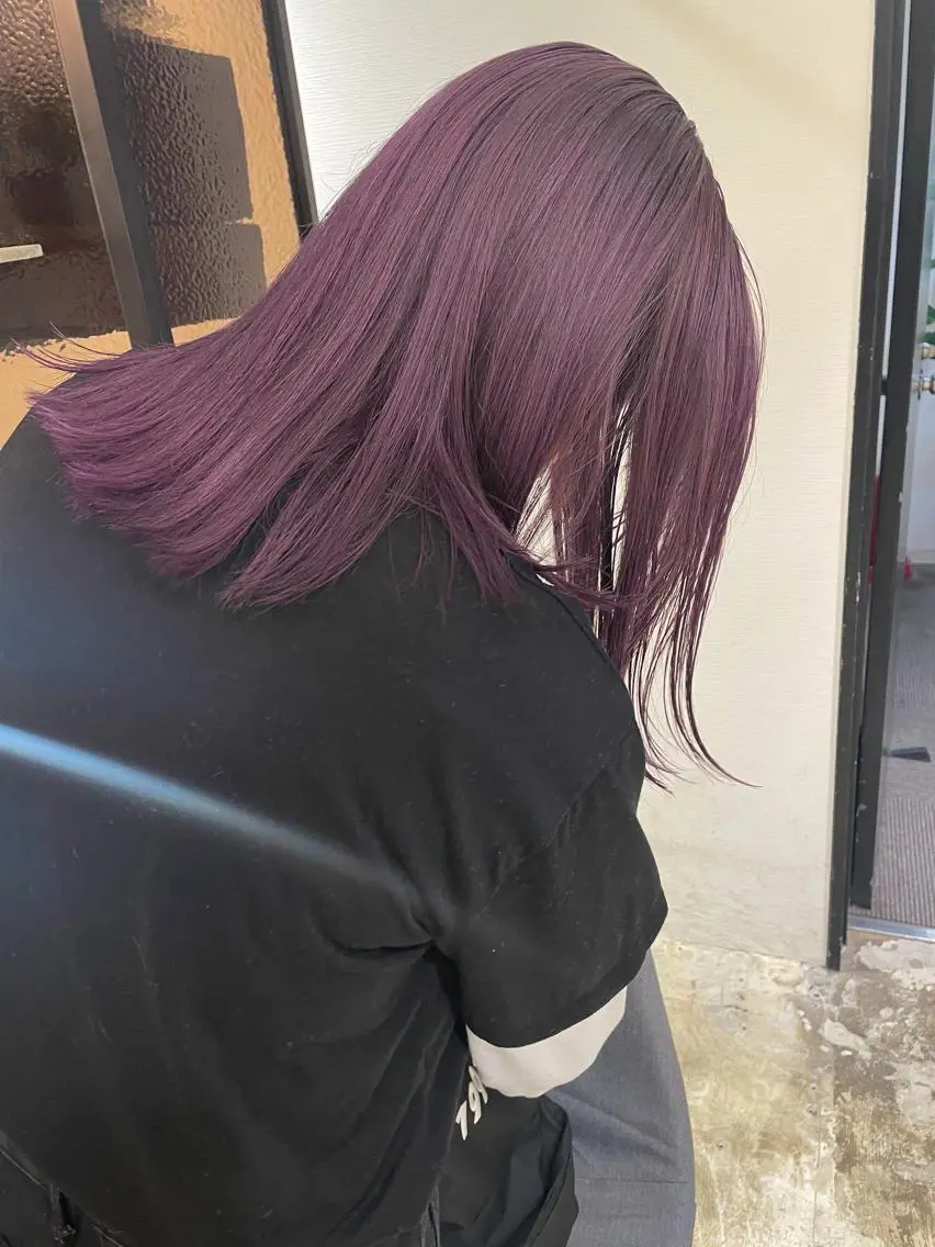 ミディアム カラー カット ヘアカラー トリートメント 村上雅人 ナチュラルモードのヘアスタイル
