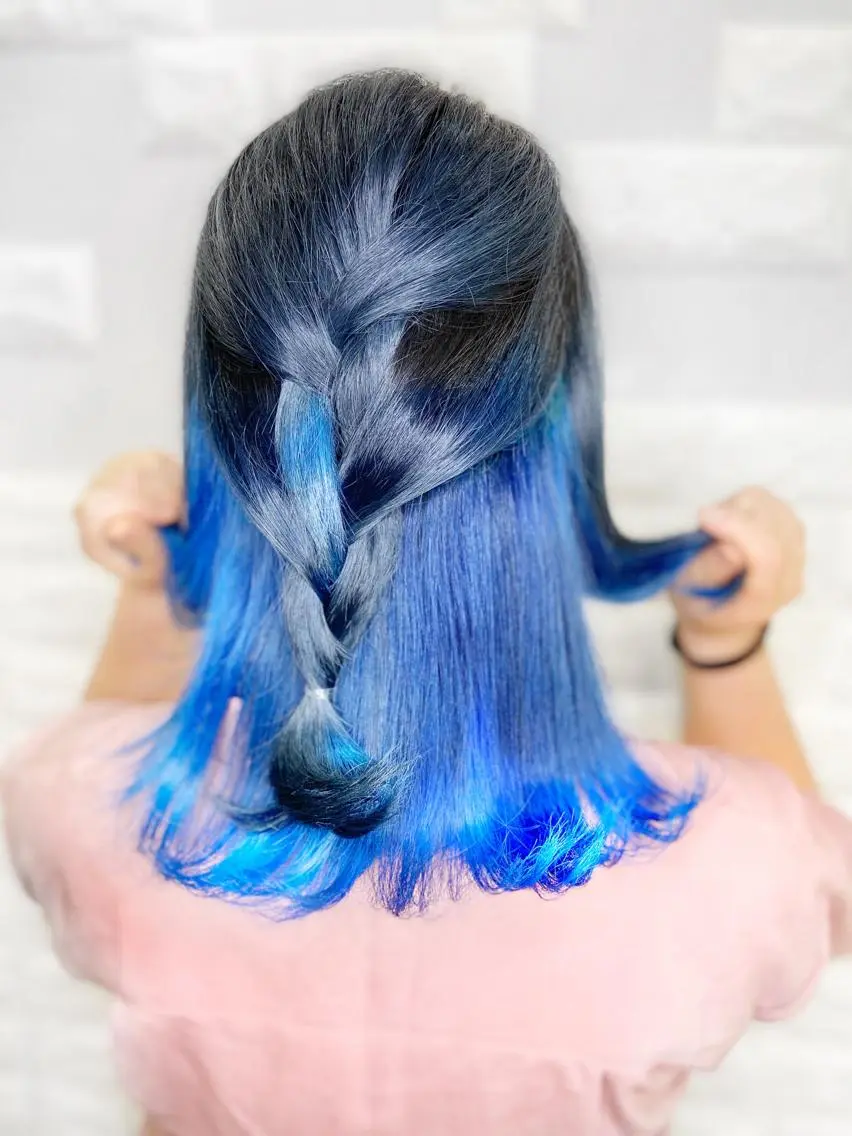 ミディアム カラー ヘアアレンジ ヘアカラー トリートメント 次世代シールエクステ 錦糸町 小泉 朋之のヘアスタイル