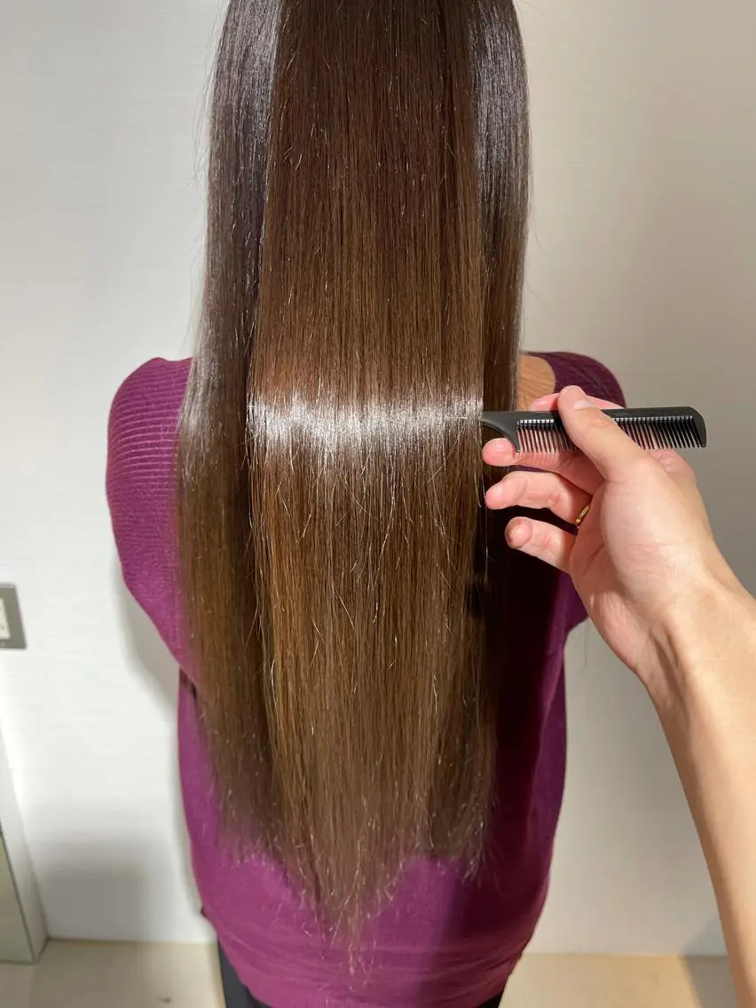 ロング カラー カット ヘアカラー 縮毛矯正 トリートメント ヘアセット モテ髪提案します💕 髪質改善宗一郎のヘアスタイル