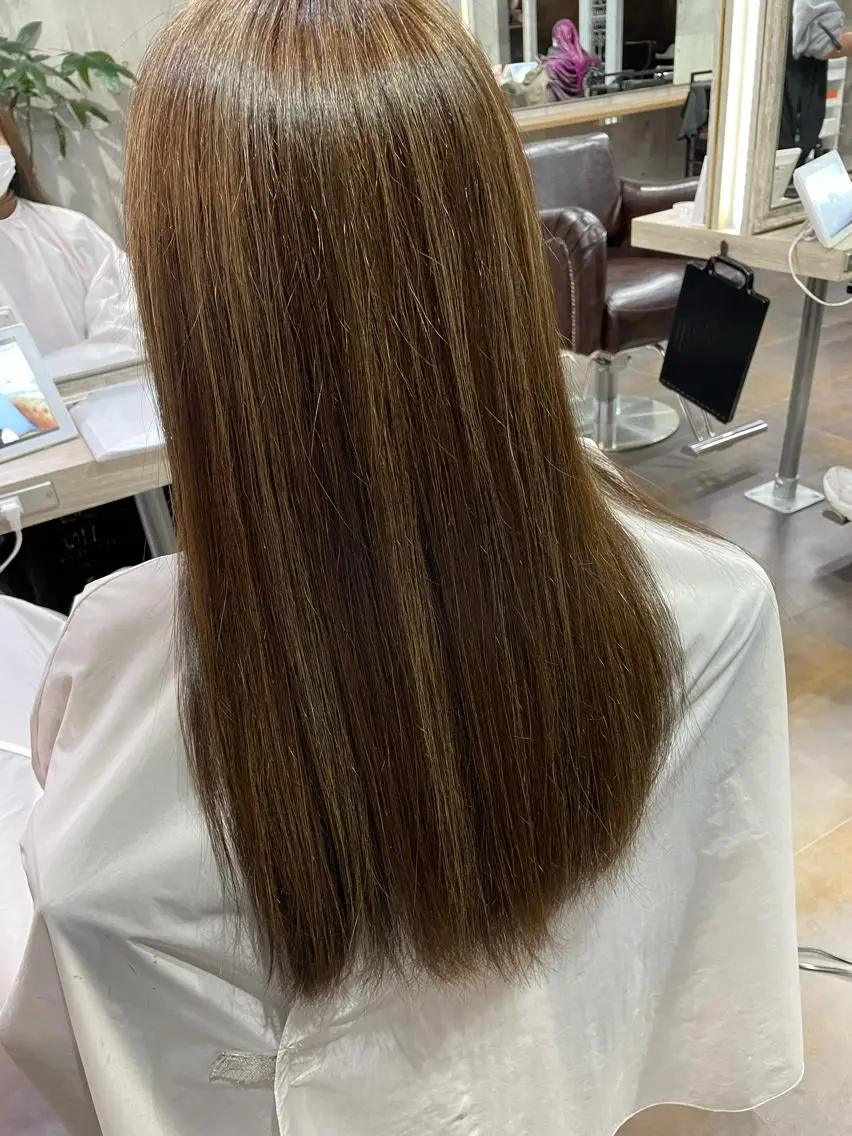 ロング カラー パーマ ヘアアレンジ メンズ キッズ ネイル マツエク・マツパ アイブロウ 北千住10分 肥高　壮汰のヘアスタイル