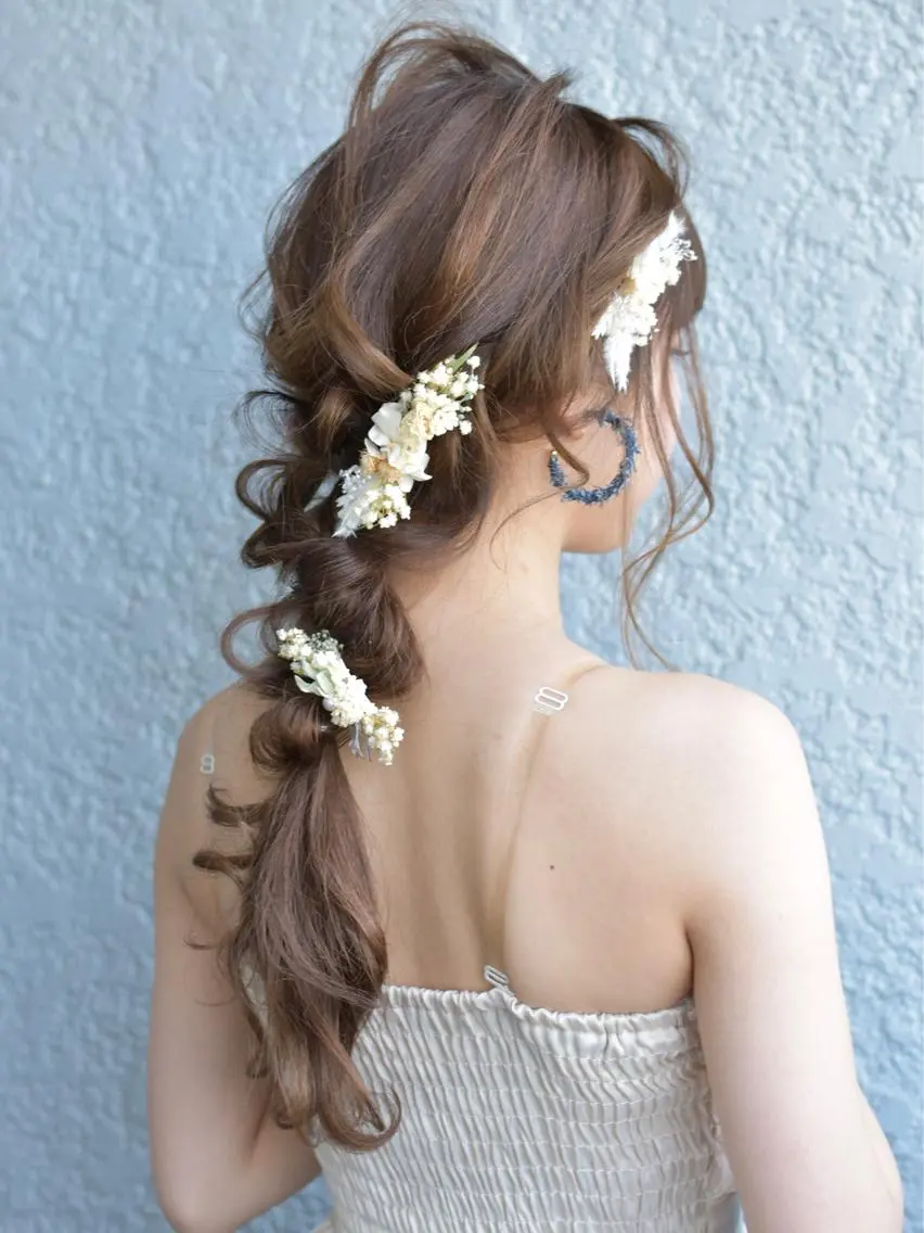 ヘアアレンジ 結婚式・ブライダル endo susumuのヘアスタイル