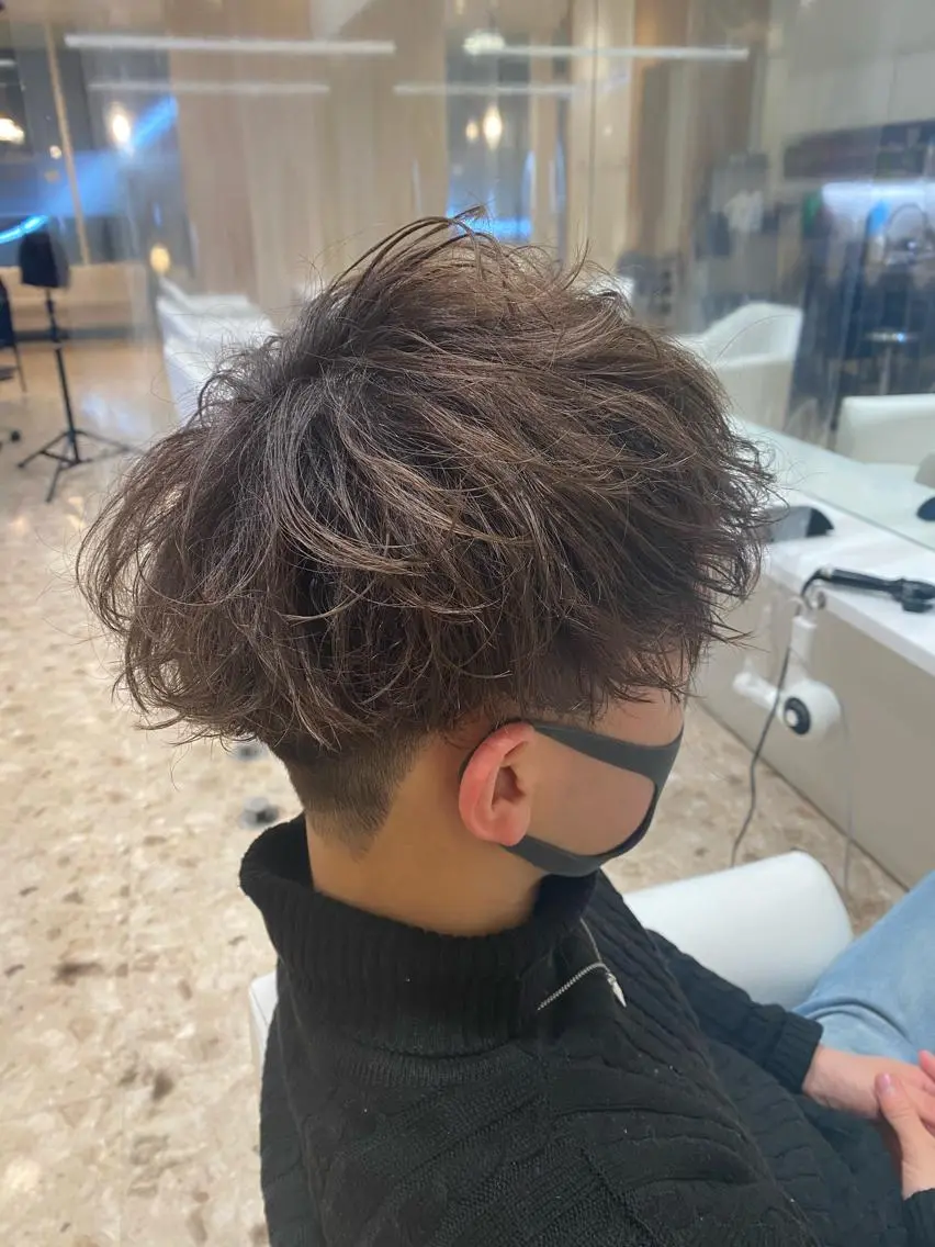 メンズ 🌿レイヤー/ブリー チ/🌿JINのヘアスタイル