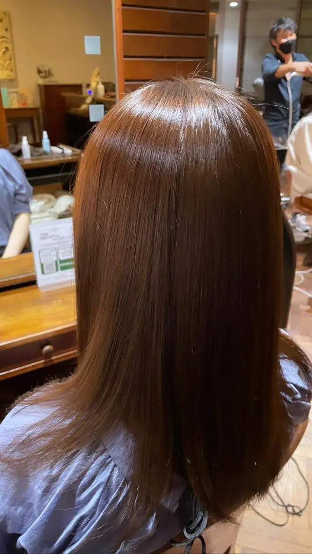 ミディアム stylist YUTOのヘアスタイル