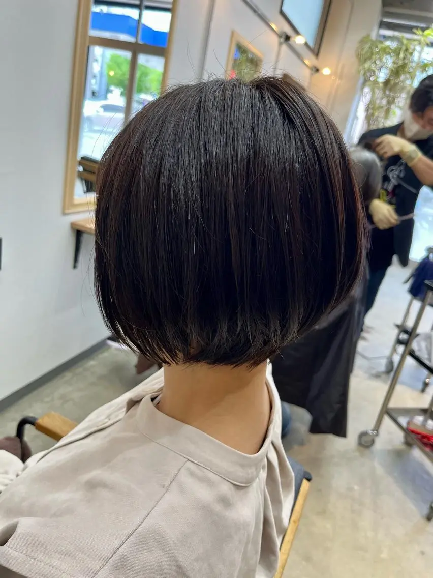 ショート ショートボブ ボブ ショートヘア ショート特化✂︎門脇 ~広がらない髪へ~のヘアスタイル