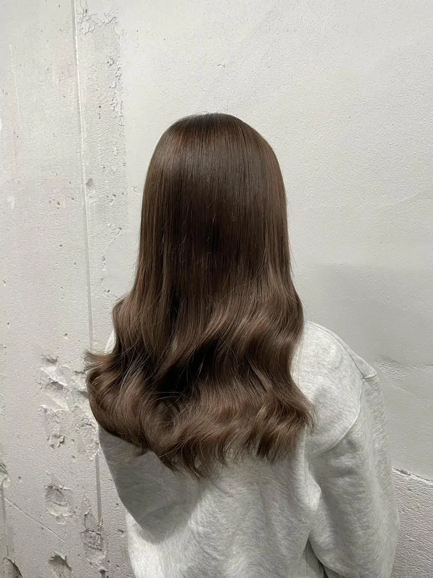 ロング カラー シールエクステ バレイヤージュ ミストバング ダブルカラー  フェイスフレーミング ヘアカラー エクステ 🧡艶髪/エクステ 🫧🧡YUKI❄️のヘアスタイル