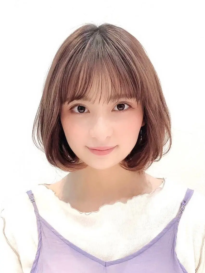 セミロング カラー パーマ ヘアアレンジ カット ヘアカラー トリートメント 韓国・韓国ヘア 髪質改善のヘアスタイル