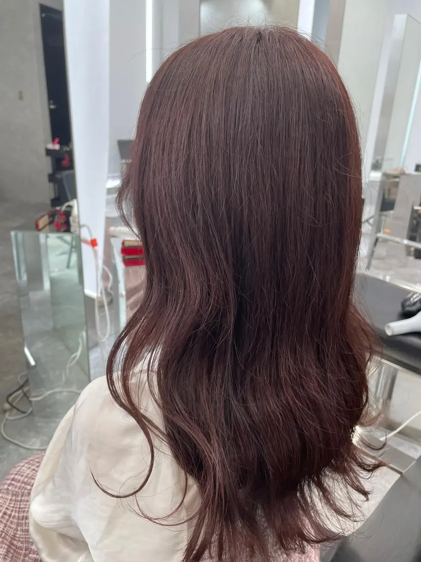 カラー ショートボブ バレイヤージュ ブリーチ ブラウンカラー ケアブリーチ メンズヘアのカリスマ 北地 空のヘアスタイル