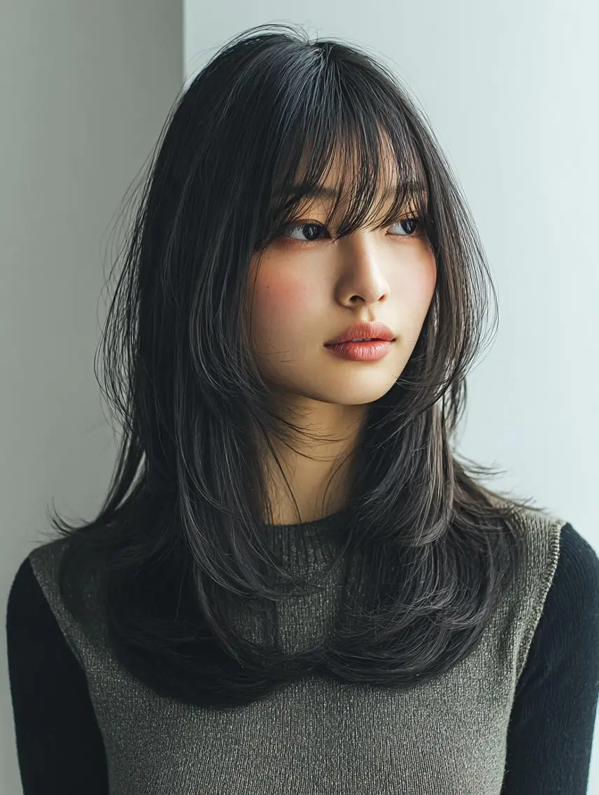 セミロング 艶髪診断で絶対綺麗✨ お悩み解決✨京谷宥✨のヘアスタイル