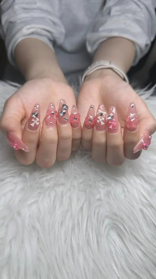 ネイル フレンチネイル ジェルネイル ハロウィン 韓国ネイル マグネットネイル ハンドネイル H.baby Nail Salonのネイルデザイン