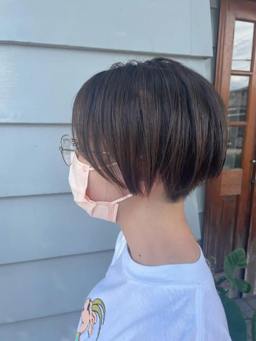 ショート mopa りこのヘアスタイル