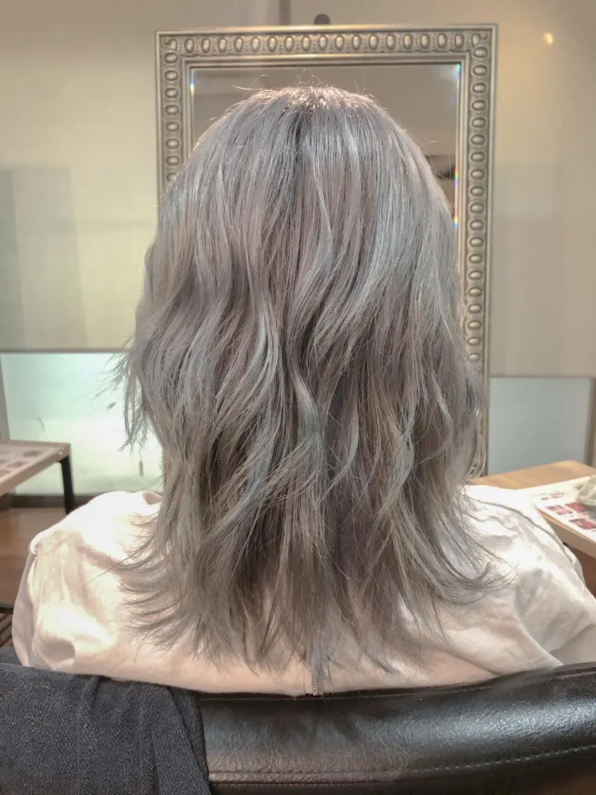 カラー 韓国風・ブリーチなし ・あり後藤 一斗店長のヘアスタイル