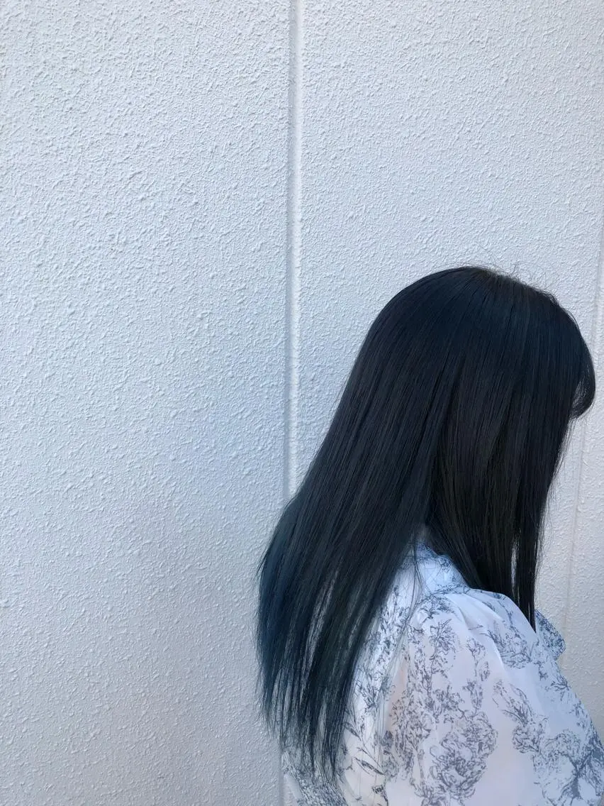 ロング カラー カツキ/GARTE 代官山のヘアスタイル