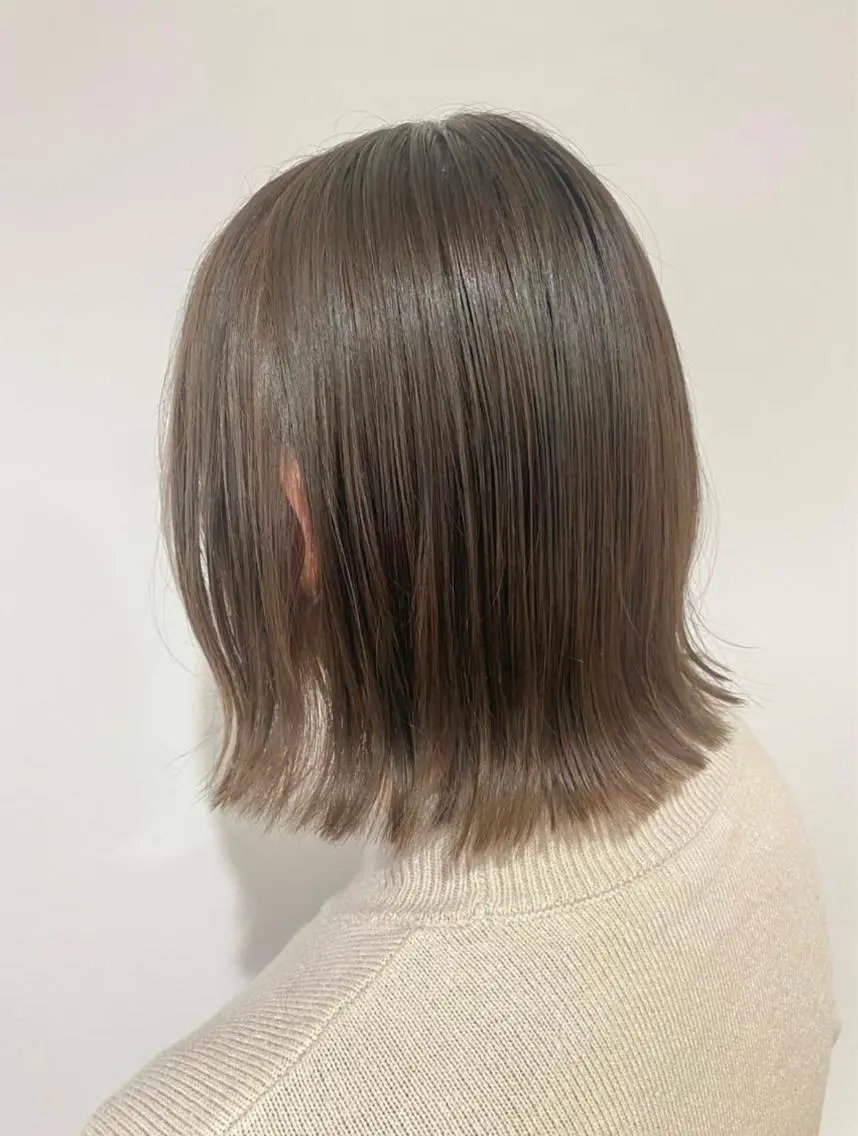 ミディアム カラー カット ヘアカラー こじま しょういちのヘアスタイル