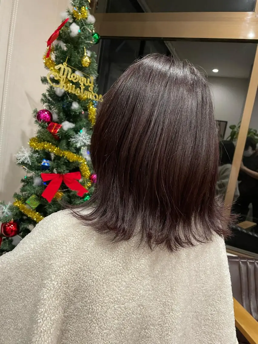 ミディアム カラー RONDEL 伽那のヘアスタイル
