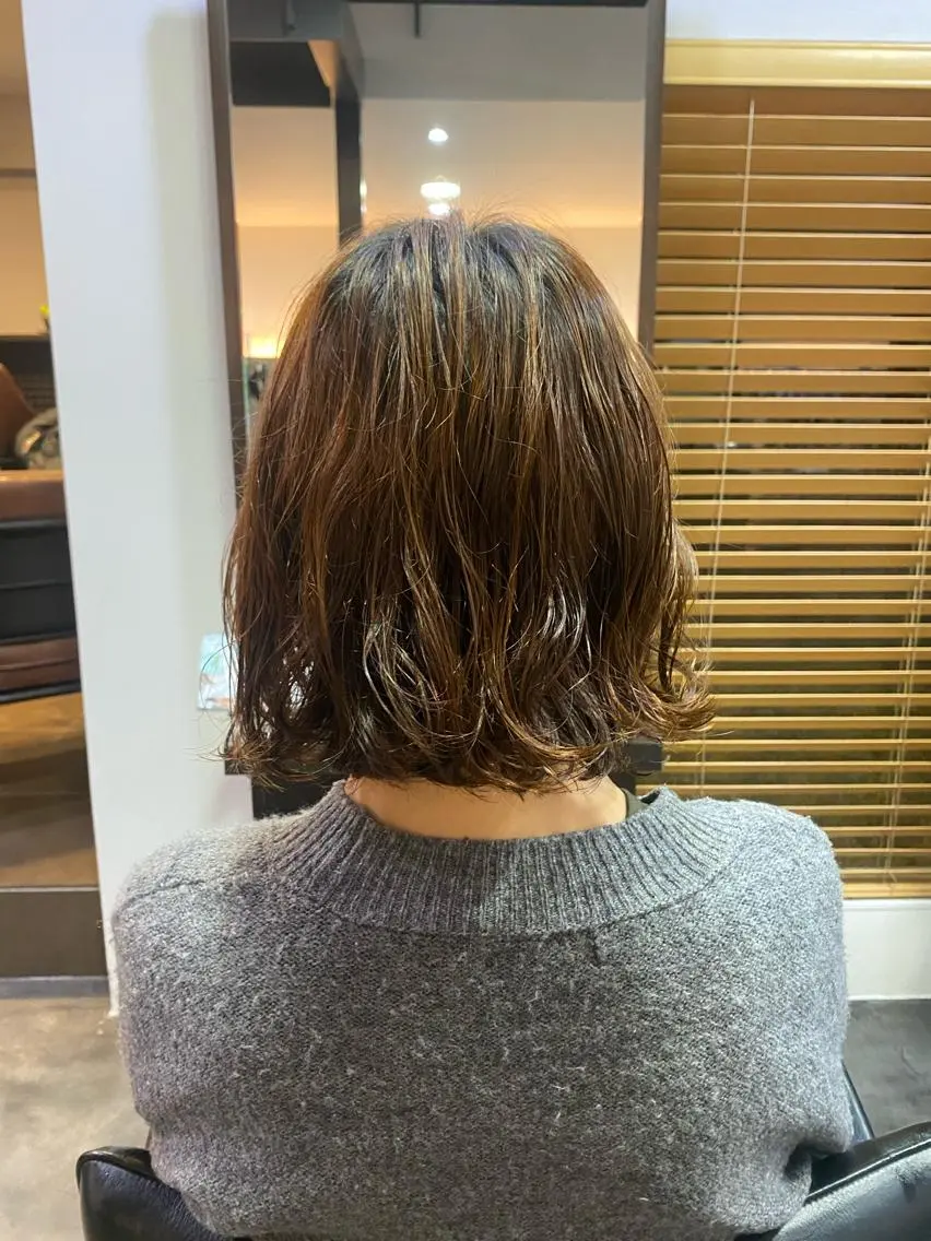 パーマ 【nui 茨木】 原田美紅のヘアスタイル