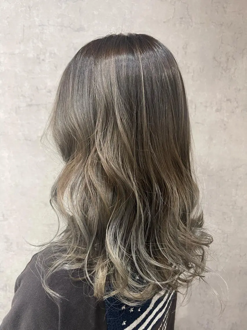 セミロング カラー Glad   中嶋 政文のヘアスタイル