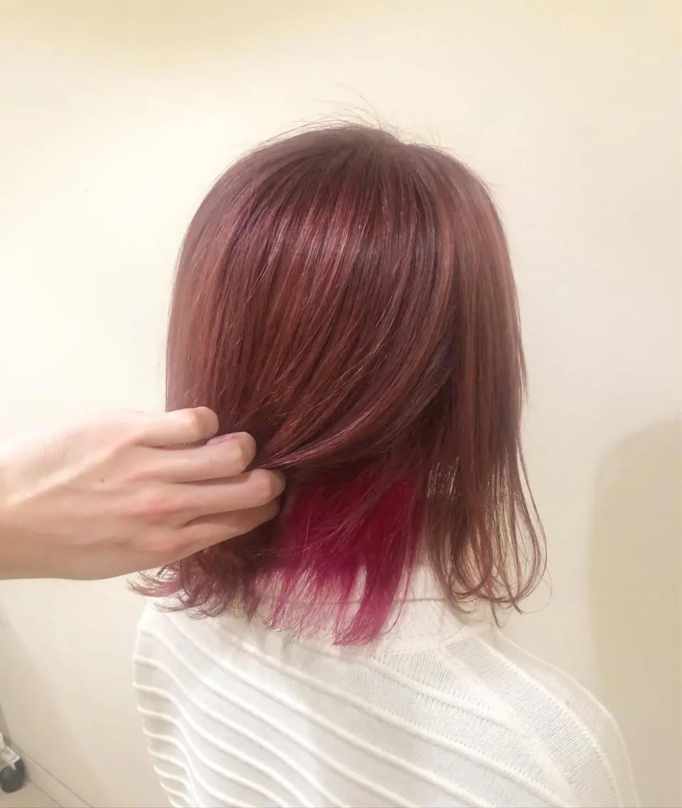 ミディアム カット ヘアカラー トリートメント Eir-noah- 武中 直矢のヘアスタイル
