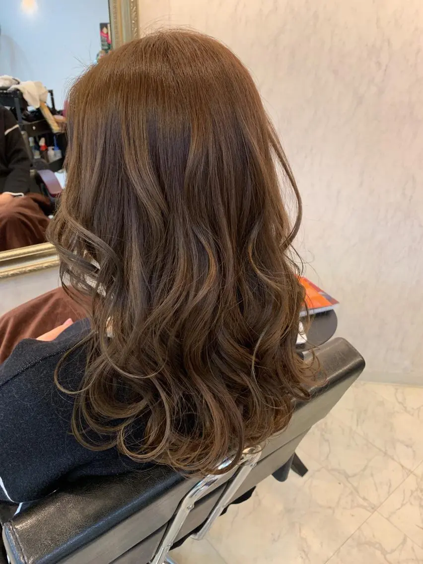 ミディアム カラー カット ヘアカラー トリートメント ☆毎月先着15名まで ☆シバタユートのヘアスタイル