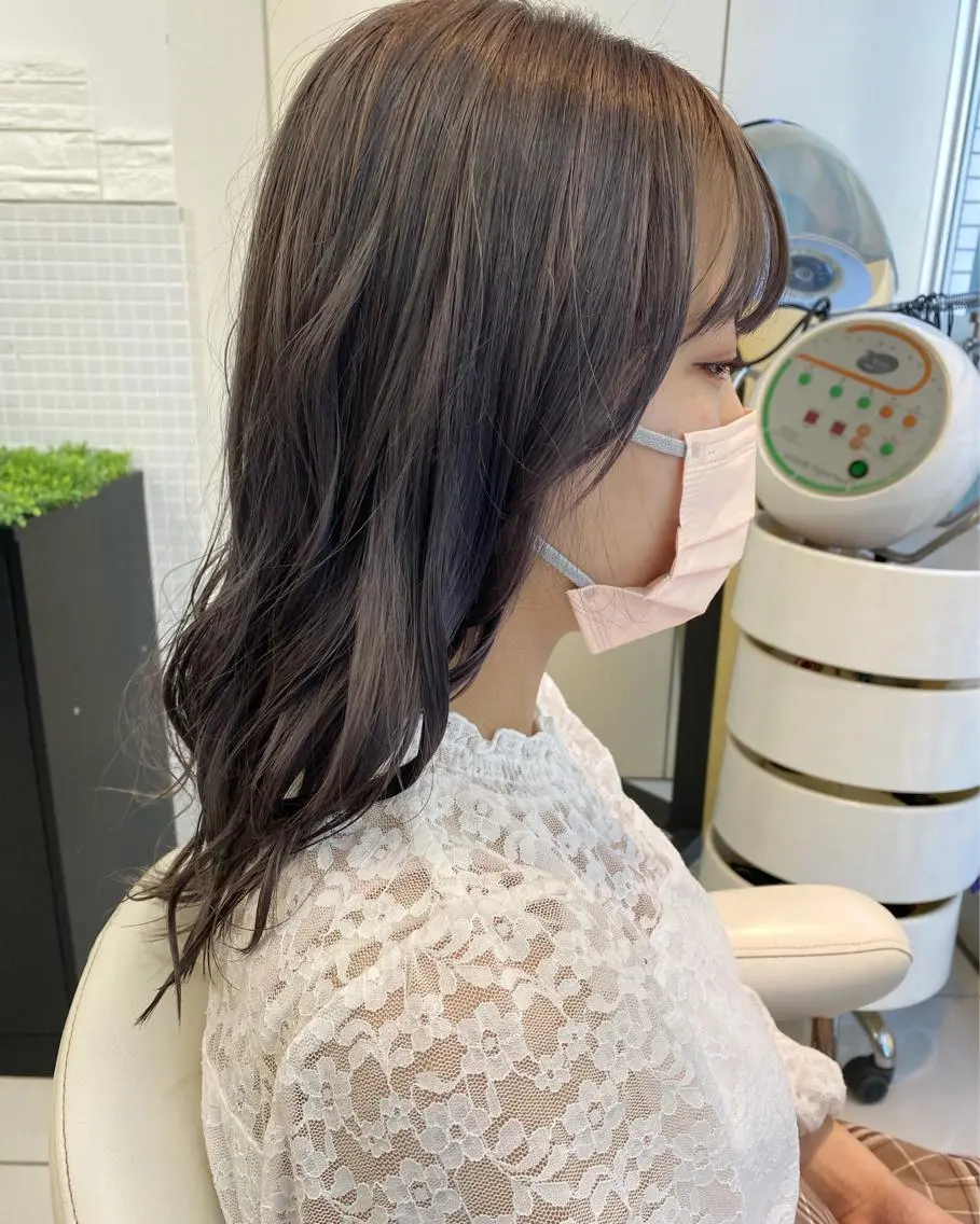 セミロング アレンジ&ショート 💙YUKINOのヘアスタイル